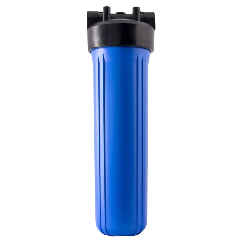 Магистральный фильтр Raifil  20" Big Blue, синий, 1" BSP, с клапаном сброса давления